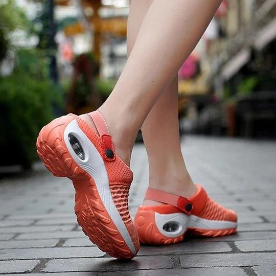 Sneaker Damen mit Luftkissensohle und Mesh-Obermaterial – Carlotta
