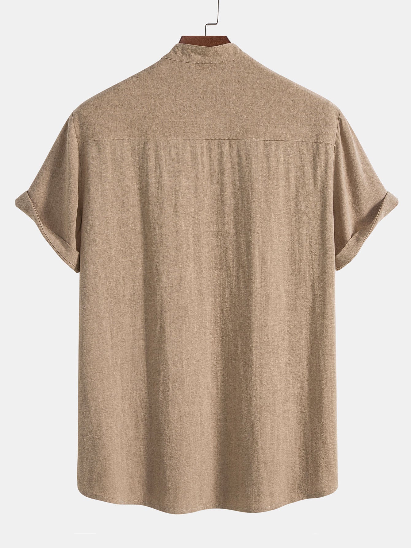 Herren Leinen Set mit Kurzarmhemd und Matching-Hose – Giacomo