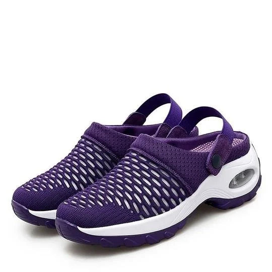 Sneaker Damen mit Luftkissensohle und Mesh-Obermaterial – Carlotta