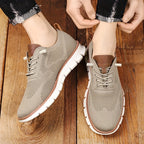 Sneaker Herren mit Ripp-Strick-Obermaterial und Kontrastsohle – Ottavio