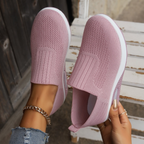 Sneaker Damen Slip-on mit Luftkissensohle und Strick-Obermaterial – Rossella