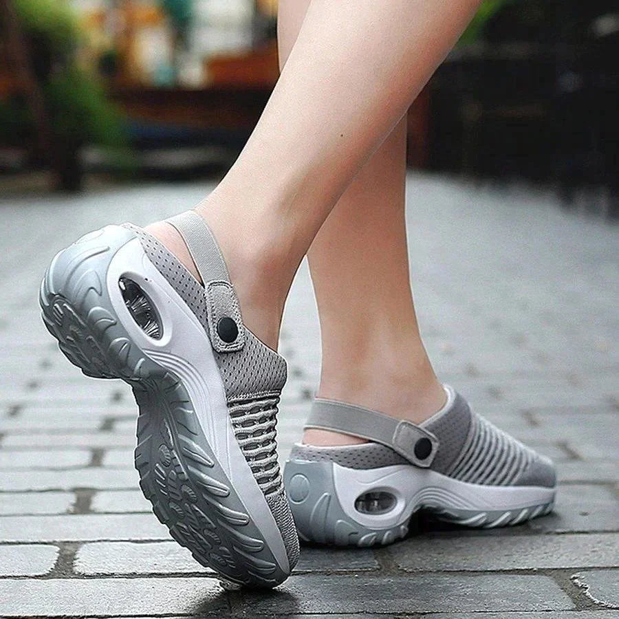 Sneaker Damen mit Luftkissensohle und Mesh-Obermaterial – Carlotta