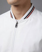 Bomberjacke Herren mit Stehkragen und Rippbündchen – Adriano
