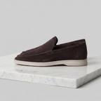 Loafer Herren mit Wildlederoptik und kontrastierender Laufsohle – Raffaele