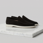 Loafer Herren mit Wildlederoptik und kontrastierender Laufsohle – Raffaele