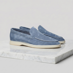 Loafer Herren mit Wildlederoptik und kontrastierender Laufsohle – Raffaele