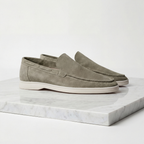 Loafer Herren mit Wildlederoptik und kontrastierender Laufsohle – Raffaele