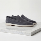 Loafer Herren mit Wildlederoptik und kontrastierender Laufsohle – Raffaele