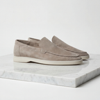 Loafer Herren mit Wildlederoptik und kontrastierender Laufsohle – Raffaele