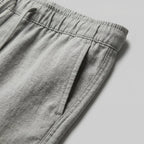 Leinenshorts Herren mit Streifen-Print und elastischem Kordelzugbund – Bernardo
