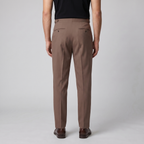 Anzughose Herren mit hohem Bund und formal tailliertem Schnitt – Giacomo