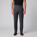 Anzughose Herren mit hohem Bund und formal tailliertem Schnitt – Giacomo