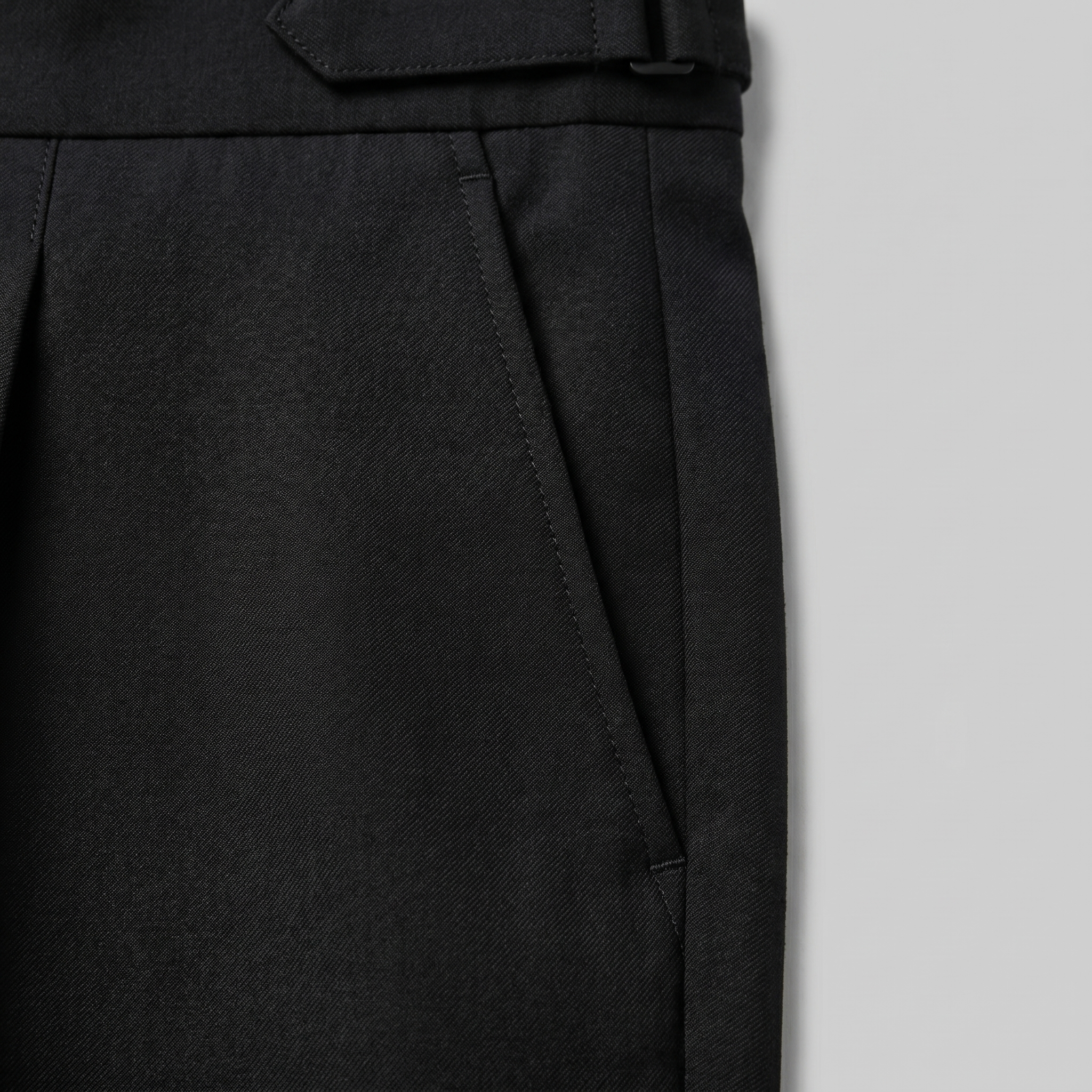 Anzughose Herren mit hohem Bund und formal tailliertem Schnitt – Giacomo
