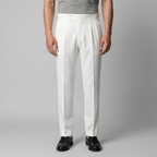 Anzughose Herren mit hohem Bund und formal tailliertem Schnitt – Giacomo