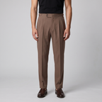 Anzughose Herren mit hohem Bund und formal tailliertem Schnitt – Giacomo