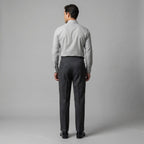 Anzughose Herren mit hohem Bund und geradem Straight-Leg-Schnitt – Ermanno