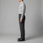 Anzughose Herren mit hohem Bund und geradem Straight-Leg-Schnitt – Ermanno