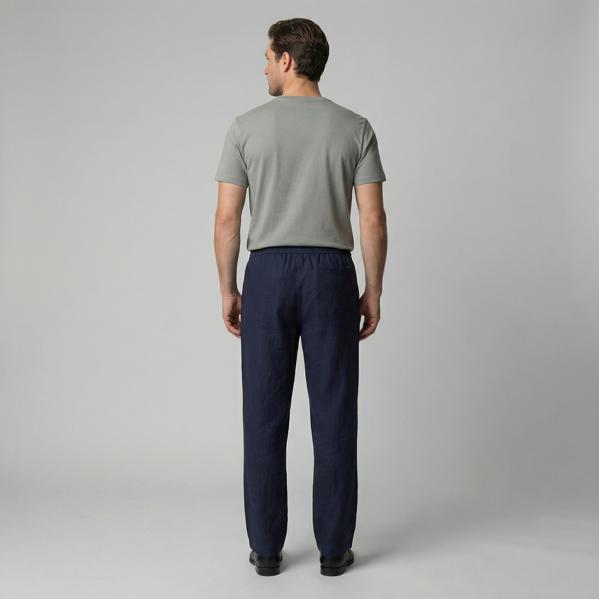 Leinenhose Herren mit Slim Fit Schnitt und schlanker Silhouette – Fiorenzo