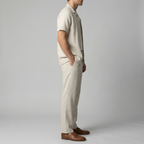 Leinenhose Herren mit Slim Fit Schnitt und schlanker Silhouette – Fiorenzo