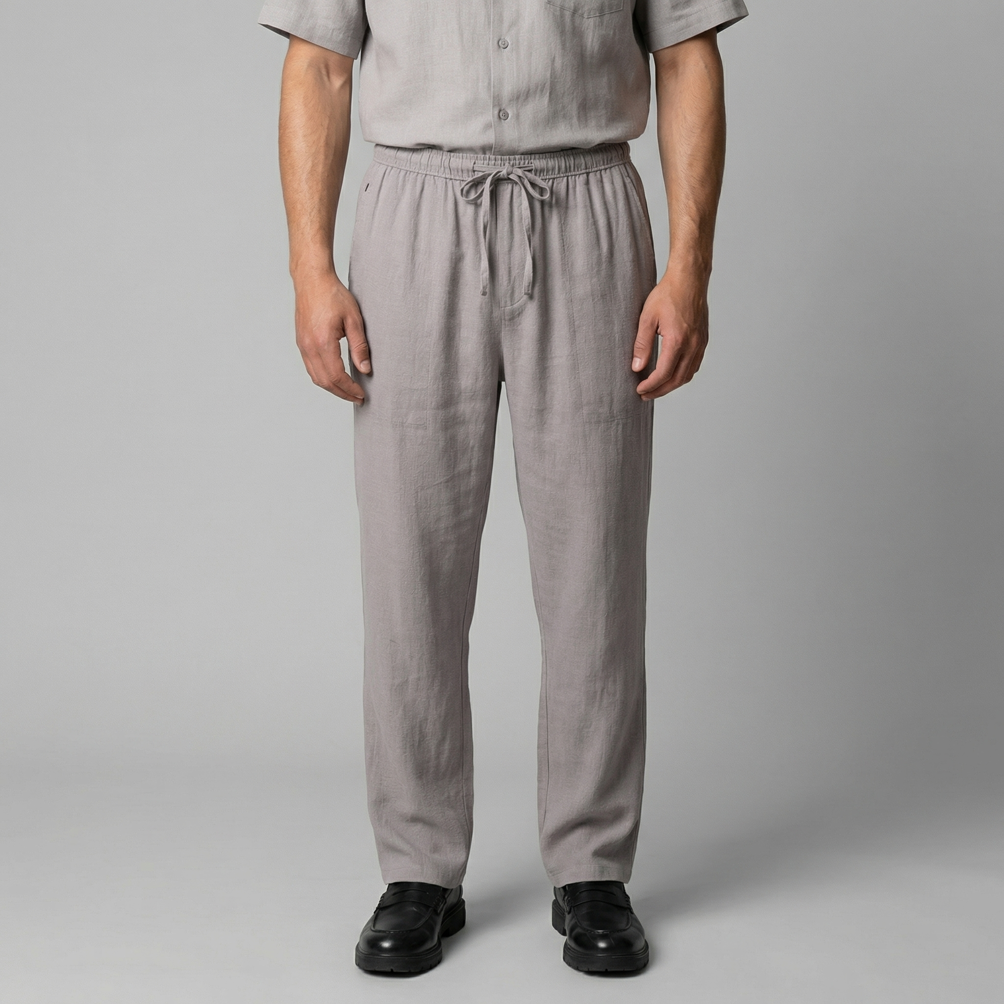 Leinenhose Herren mit Slim Fit Schnitt und schlanker Silhouette – Fiorenzo