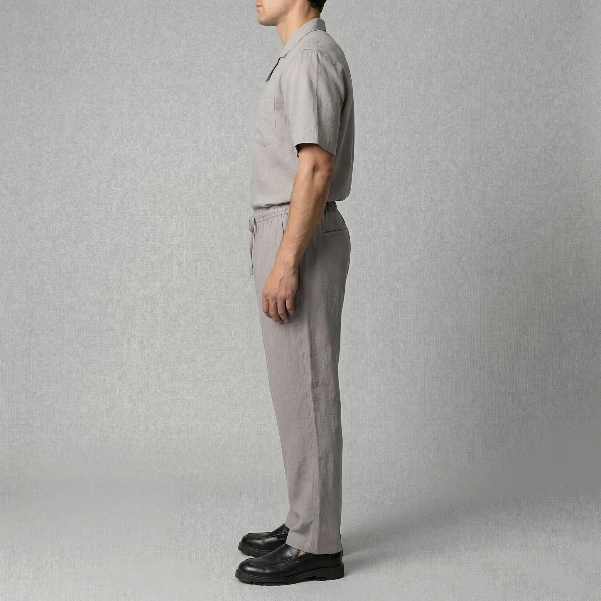 Leinenhose Herren mit Slim Fit Schnitt und schlanker Silhouette – Fiorenzo