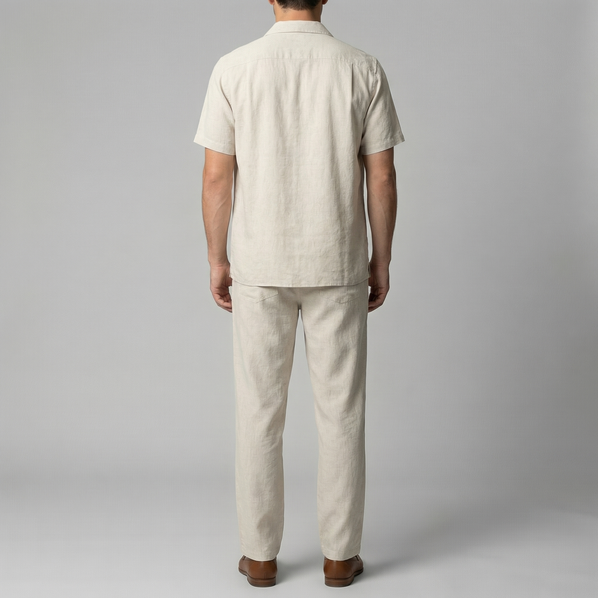 Leinenhose Herren mit Slim Fit Schnitt und schlanker Silhouette – Fiorenzo