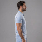 Zweiteiler Herren mit Polo-Shirt und Shorts in Piqué – Celestino