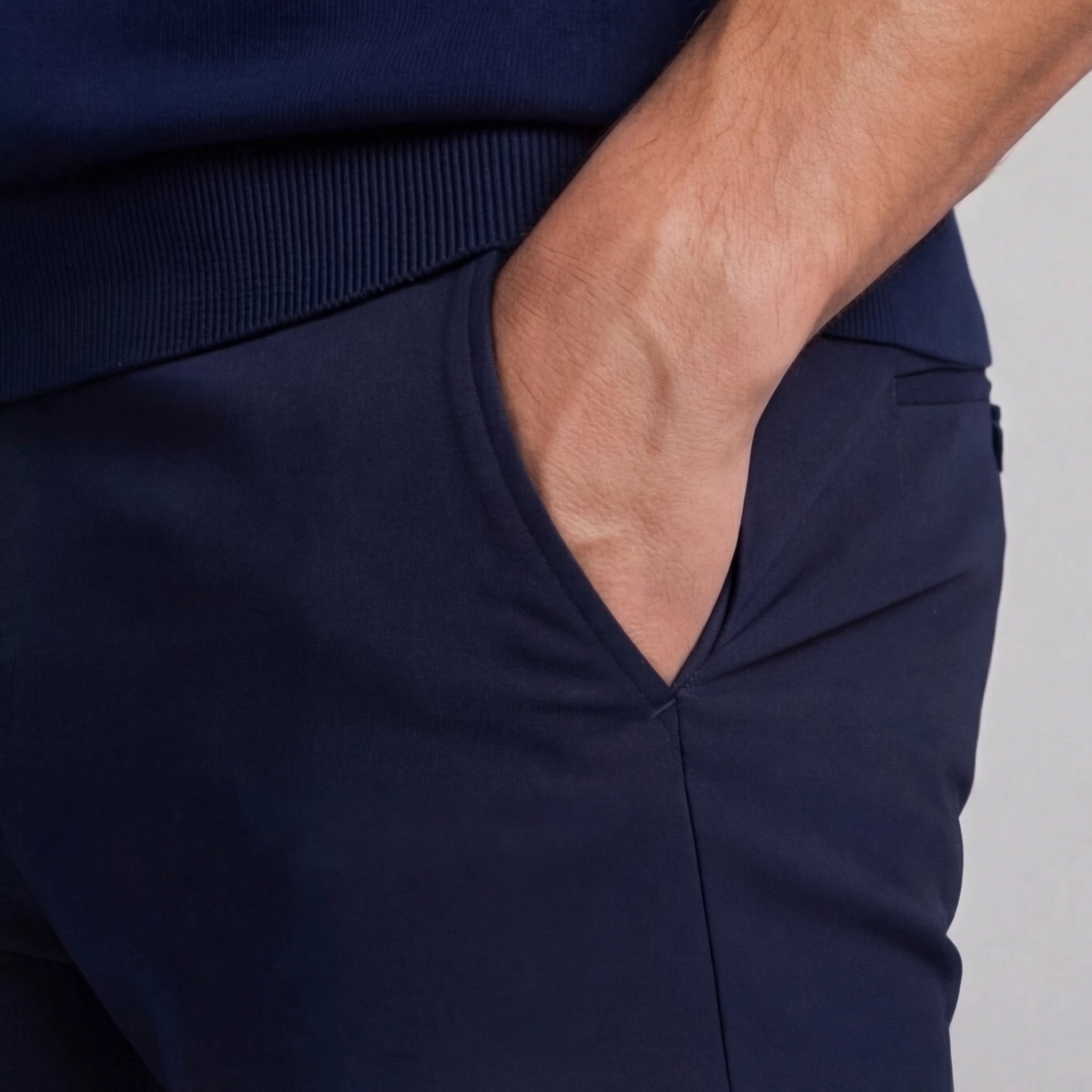 Chinohose Herren mit Straight Fit und klassischem Bund – Benedetto