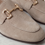 Loafer Herren mit goldfarbenem Bit-Detail und Wildlederoptik – Marco