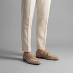 Loafer Herren mit goldfarbenem Bit-Detail und Wildlederoptik – Marco