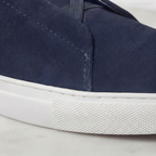 Sneaker Herren mit Wildlederoptik und elastischem Slip-on-Verschluss – Emanuele