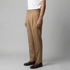 Anzughose Herren mit Tailored Fit und klassischen Bundfalten in Wollmix – Salvatore