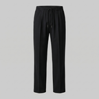 Leinenhose Herren mit weitem Bein und Tunnelzugbund – Valentino