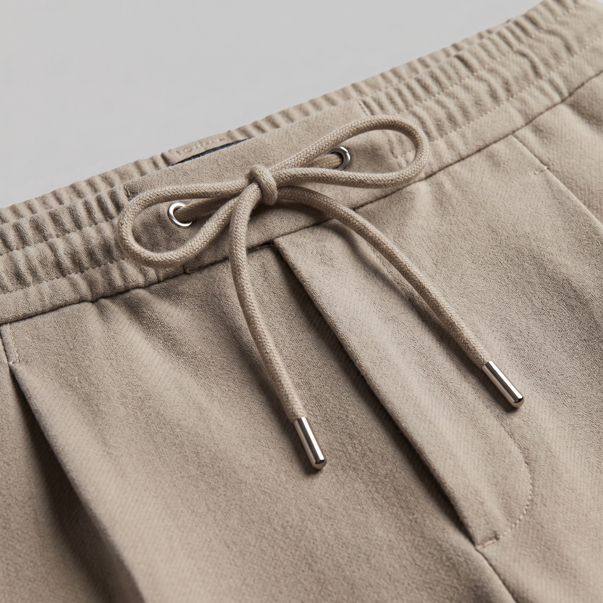 Leinenhose Herren mit weitem Bein und Tunnelzugbund – Valentino