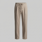 Leinenhose Herren mit weitem Bein und Tunnelzugbund – Valentino