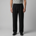 Leinenhose Herren mit weitem Bein und Tunnelzugbund – Valentino