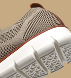 Sneaker Herren mit Ripp-Strick-Obermaterial und Kontrastsohle – Ottavio