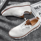Sneaker Herren mit Ripp-Strick-Obermaterial und Kontrastsohle – Ottavio