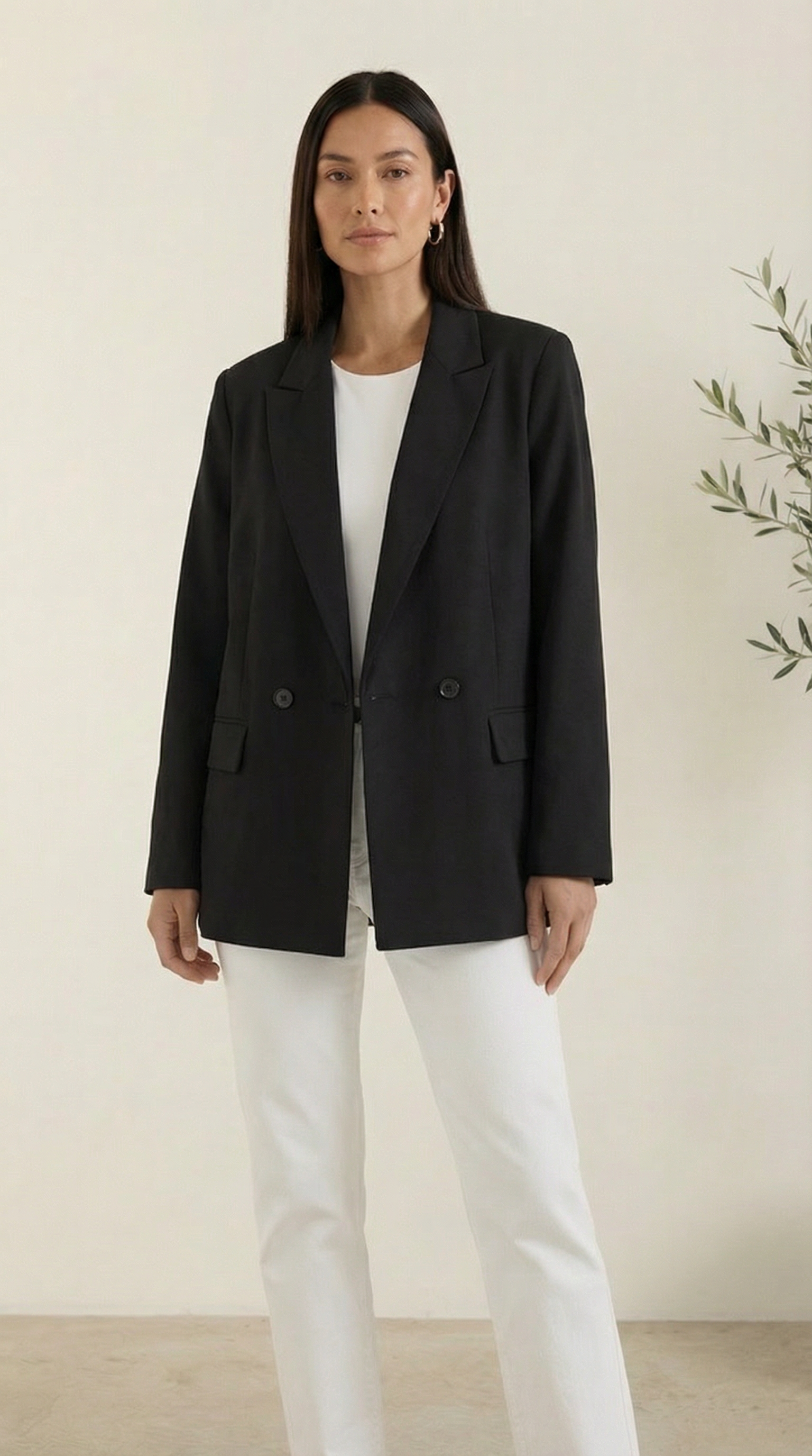 Camille Oversized Doppelreiher-Blazer