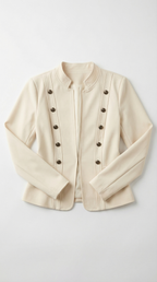 Victoria Military-Blazer mit Zierknöpfen