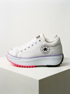 Estrella – Damen-Plateau-Sneaker im Canvas-Stil