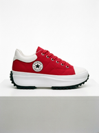 Estrella – Damen-Plateau-Sneaker im Canvas-Stil