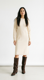 Adriana – Damen-Stiefel in Wildlederoptik mit Umschlagschaft