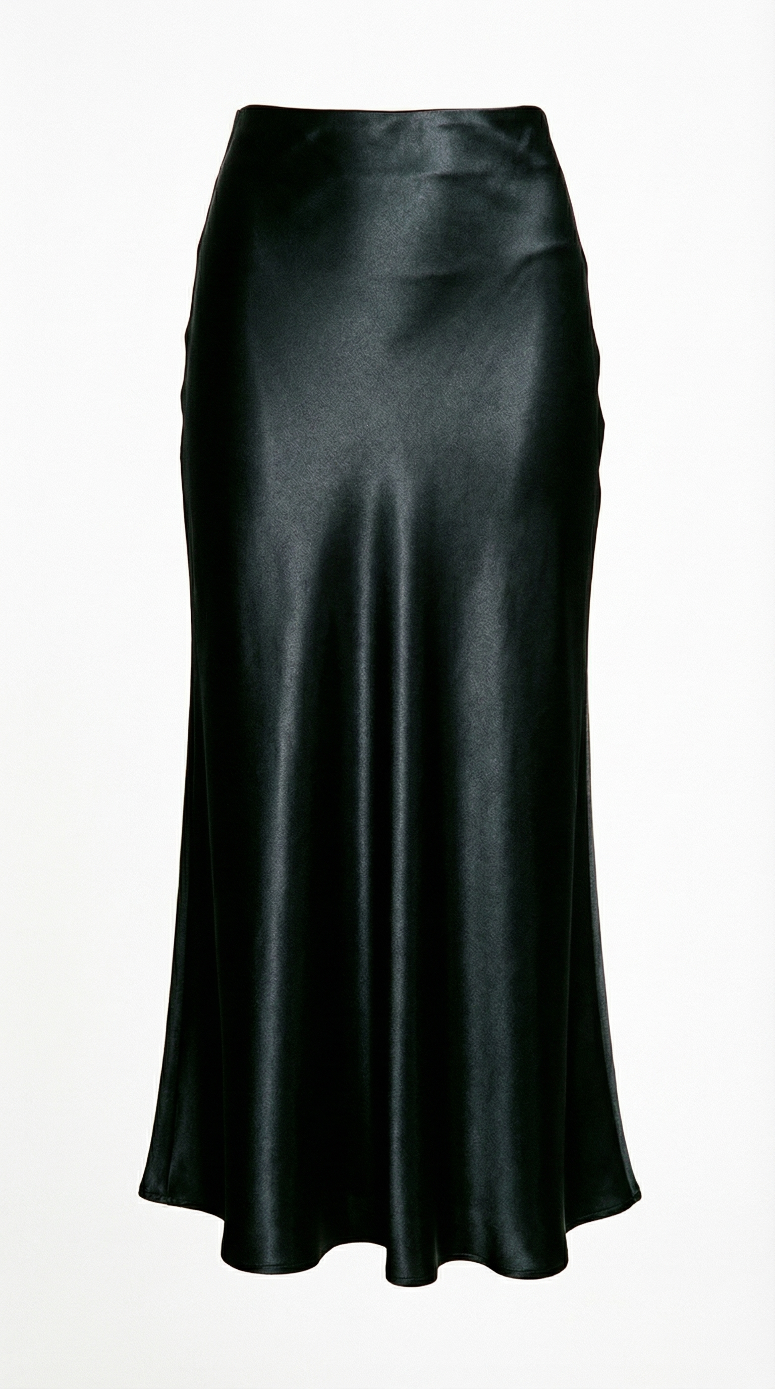 Luciana – Eleganter Damen-Midirock aus fließendem Satin