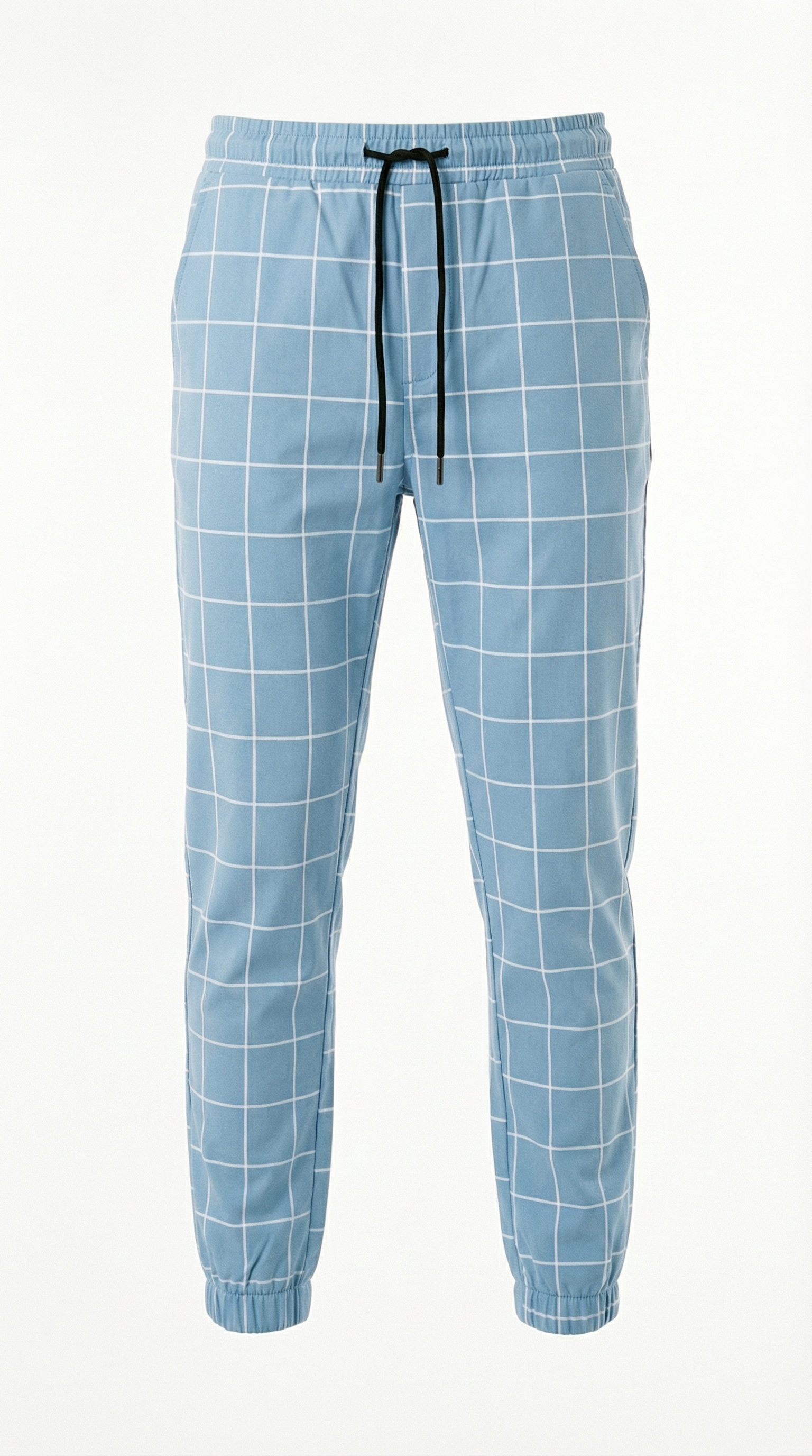 Enzo – Herren-Jogginghose mit Karomuster im Smart-Casual-Stil