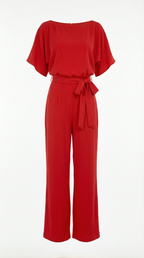 Floriana – Eleganter Damen-Jumpsuit mit Taillenband