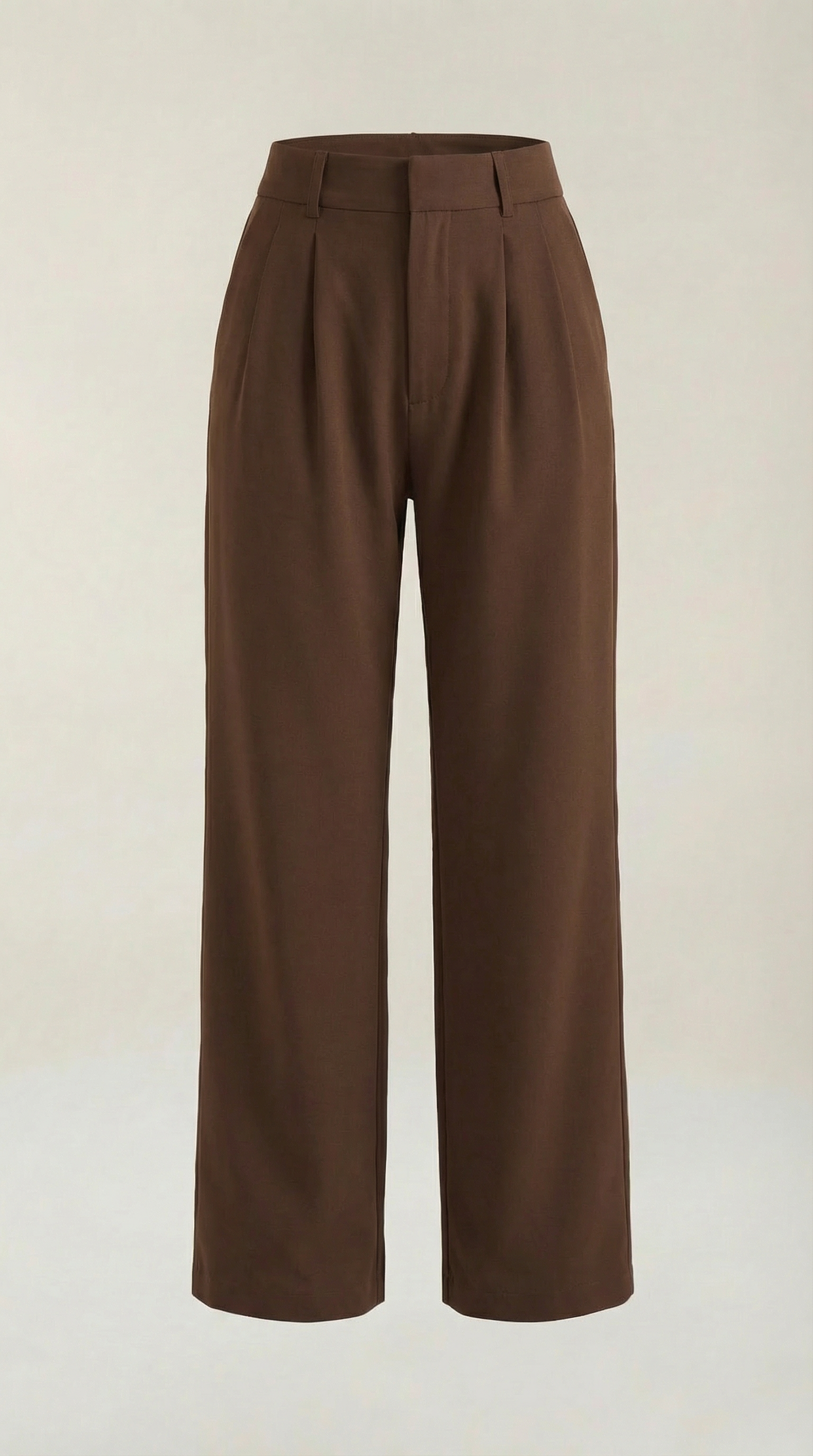Stoffhose Damen mit High Waist und Wide-Leg-Schnitt – Ottavia