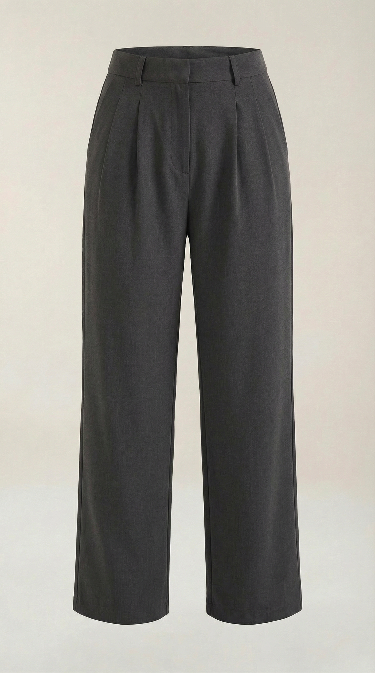 Stoffhose Damen mit High Waist und Wide-Leg-Schnitt – Ottavia
