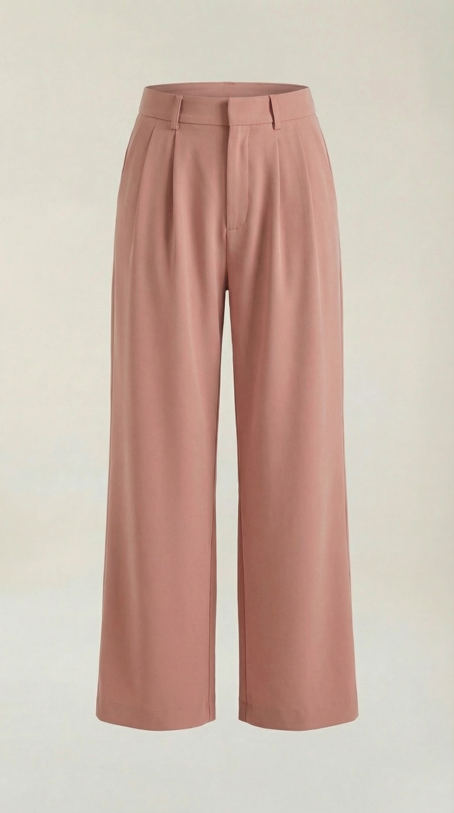 Stoffhose Damen mit High Waist und Wide-Leg-Schnitt – Ottavia