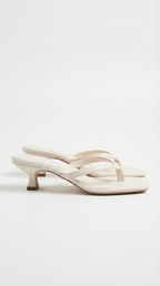 Sandalen Damen mit Kitten Heel und Zehensteg – Mirabella